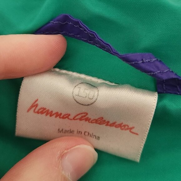 HANNA ANDERSSON Purple Down Jacket - Picture 3 of 6